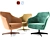 Folha Armchair: Modern Elegance for Your Space 3D model small image 2