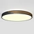 Lux D50 Modern Ceiling Light 3D model small image 1