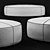 Contemporary CAMERICH PUCK Ottoman 3D model small image 3