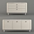 Elegant Legged Sideboards - Bellagio 3D model small image 1