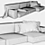 Homme PS007: Elegant Poliform Sofa 3D model small image 3