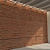 Antique Brick Wall Texture 3D model small image 1