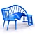 Sculptural Interdependence II Bench: South Africa's Most Beautiful Object 3D model small image 1