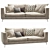 Boconcept Fargo Modern Sofa 3D model small image 2