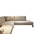 Modern Luxury: Roche Bobois Playlist Corner Sofa 3D model small image 2