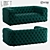 LoftDesigne 2006 Sofa: Stylish and Comfortable 3D model small image 1