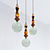 Title: Elegant Pandora Light Pendant 3D model small image 2