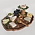 Deluxe Cheese Assortment 3D model small image 1