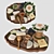 Deluxe Cheese Assortment 3D model small image 2