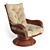 Andrea Relax Medium Rocking Chair 3D model small image 1