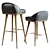 Elegant Walsh Stool: Perfect for Bars! 3D model small image 2