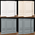 Classic Wall Molding Panels 3D model small image 2