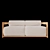 Modern CLAUD Sofa - Stylish Comfort 3D model small image 2