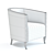 Kenzo Armchair: Stylish Comfort 3D model small image 2