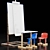 Big-Game Design: Little Big Chair & Table 3D model small image 1