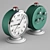 Retro SLAVA Alarm Clock 3D model small image 1