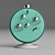 Retro SLAVA Alarm Clock 3D model small image 3