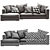 Modern Boconcept Cenova Sofa: Stylish & Spacious 3D model small image 3