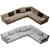 Poliform Sydney: Elegant and Versatile Sofa 3D model small image 2