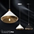 Elegant Shear Chandeliers for Luxurious Ambiance 3D model small image 1