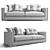 Elegant Mayfair Sofa: Timeless Luxury 3D model small image 3