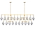 Elegant Cascading Crystal Chandelier 3D model small image 1