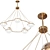 Radiant Lumière Chandelier - Arteriors 3D model small image 1