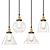 Modern Pendant Light Fixture 3D model small image 1