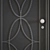 Elegant Traditional Interior Doors 3D model small image 3