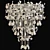 Romeo SP10 Gold D600 Chandelier 3D model small image 3