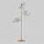 Modern Brass Glass Pendant Light 3D model small image 1