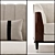Luxury Walnut Sofa: Elegant and Stylish 3D model small image 2