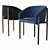 Modern Frank Chair: 3D Model 3D model small image 1