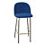 Classic Bar Stool - Elegant and Stylish 3D model small image 2