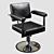 Brut II Hairdresser Chair 3D model small image 1