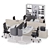 Elevate Your Workspace with Herman Miller Locale v3 3D model small image 1