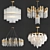 Elegant Illumination: Four Exclusive Chandelier Collection 3D model small image 1