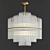 Elegant Illumination: Four Exclusive Chandelier Collection 3D model small image 2