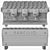 Rancilio Specialty Espresso Machine 3D model small image 3