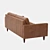 Elegant Comfort: Joybird Leather Sofa 3D model small image 3