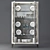 Bernhardt Calista Curio - Stylish Display Cabinet 3D model small image 4