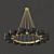 Elegant Callisto Chandelier for Sale 3D model small image 1