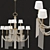 Elegant Gabby Sandra Chandelier 3D model small image 1
