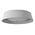 Mantra SABINA Ceiling Light: 9-Light Beige Metal/T fabric/Acrylic 20W IP20 3D model small image 2