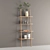 Rustic Oak Display Shelf 3D model small image 4