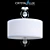Paola PL6 Crystal Lux Pendant Light 3D model small image 1