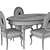 Giorgiocasa Lunch Group: Transformable Dining Table 3D model small image 3