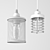 Steel Mesh Edison Lampshade 3D model small image 2