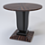 Modern Round Center Table with 3D Model 3D model small image 2