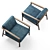 Elegant Molteni&C Gillis Armchair 3D model small image 2